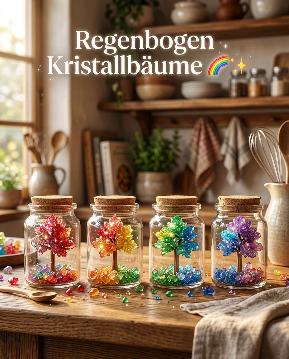 Backpulver Regenbogen Kristallwald: Kreative Erziehung und STEAM Aktivitäten für Kinder