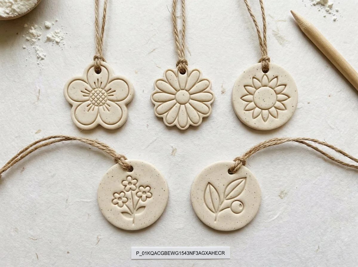 Einfache Maisstärke Blumen Charms