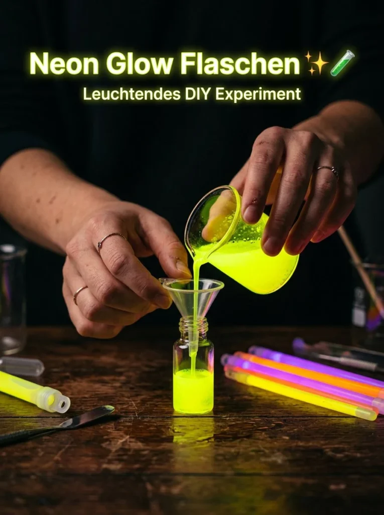Glühendes Einmachglas für kreative Einmachprojekte