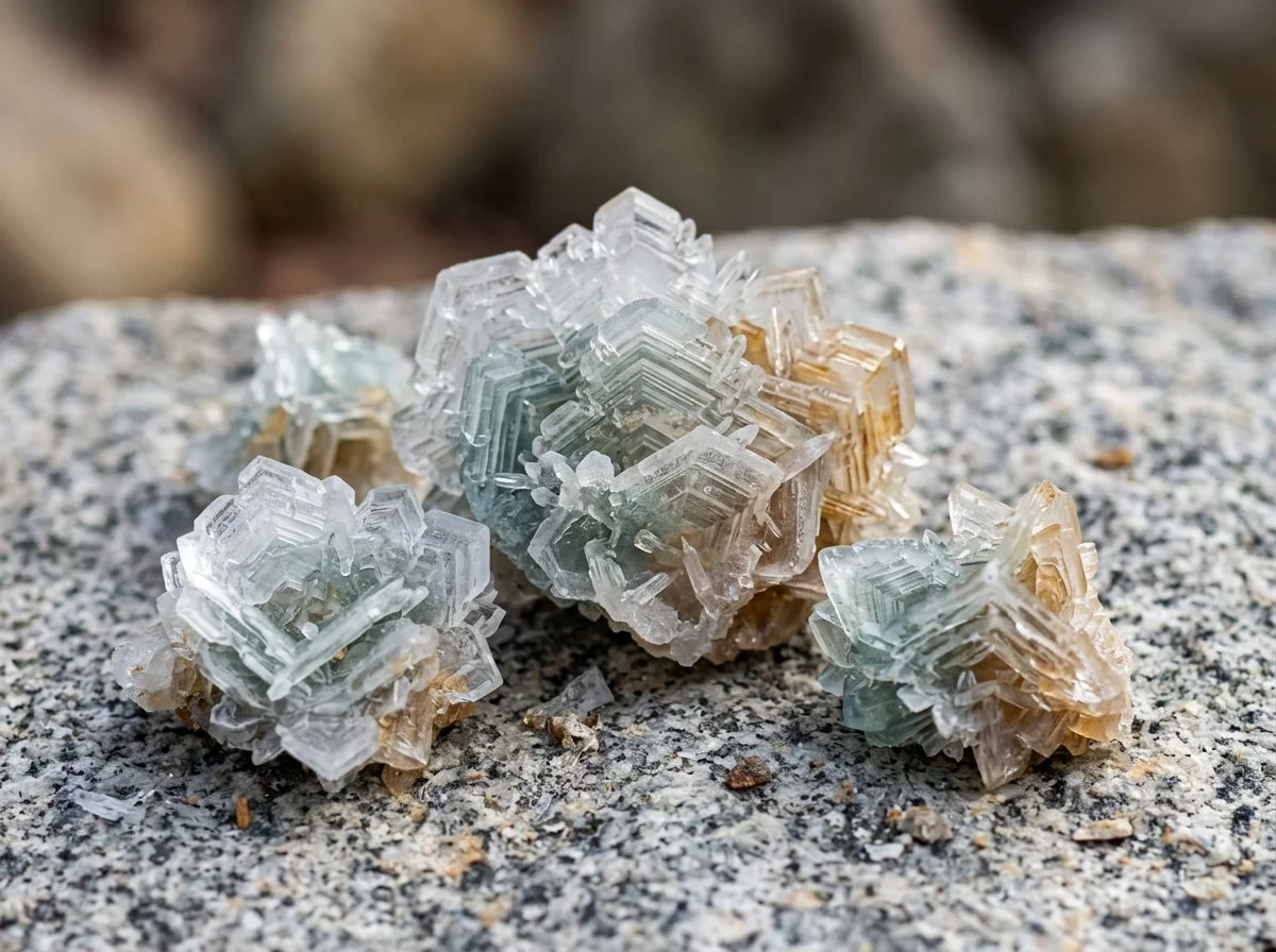 Kristallwachstum Muscheln