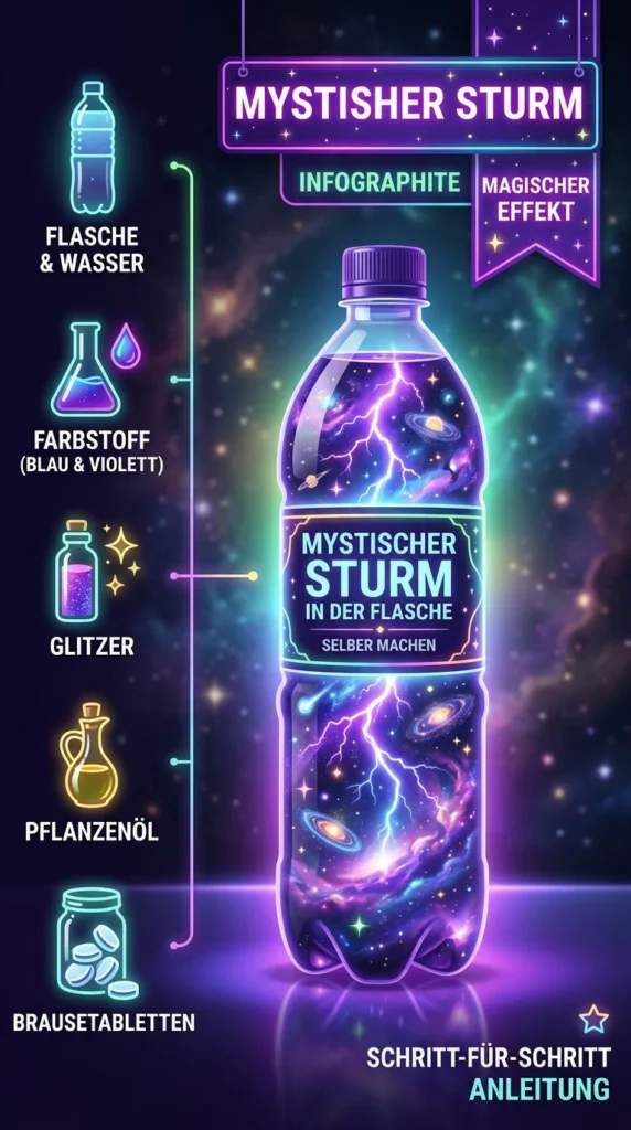 Mystischer Sturm über einer dramatischen Landschaft