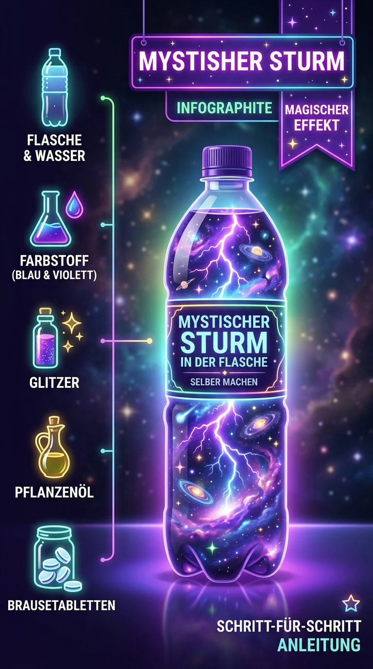 Mystischer Sturm über einer dramatischen Landschaft