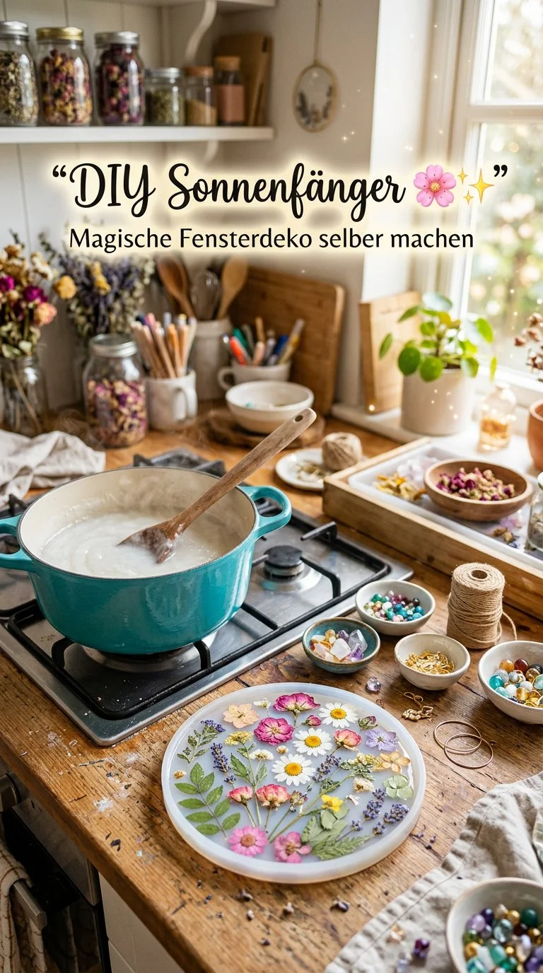 Schöne Sonneneinfänger einfach selbst gemacht – Bewahre die Schönheit der Natur