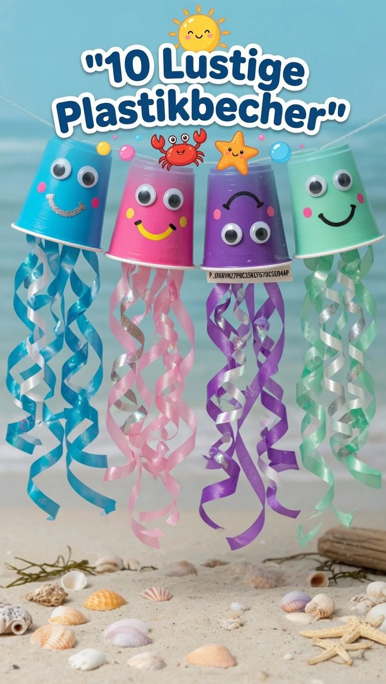 10 Lustige Plastikbecher-Basteleien für Zuhause - Party Wowzy