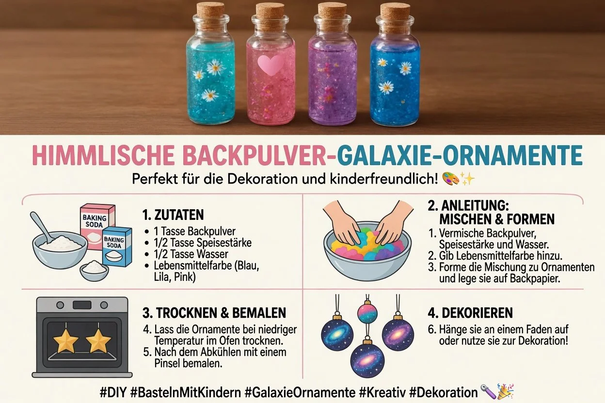 DIY Beruhigungsflasche zur Entspannung und Stressbewältigung