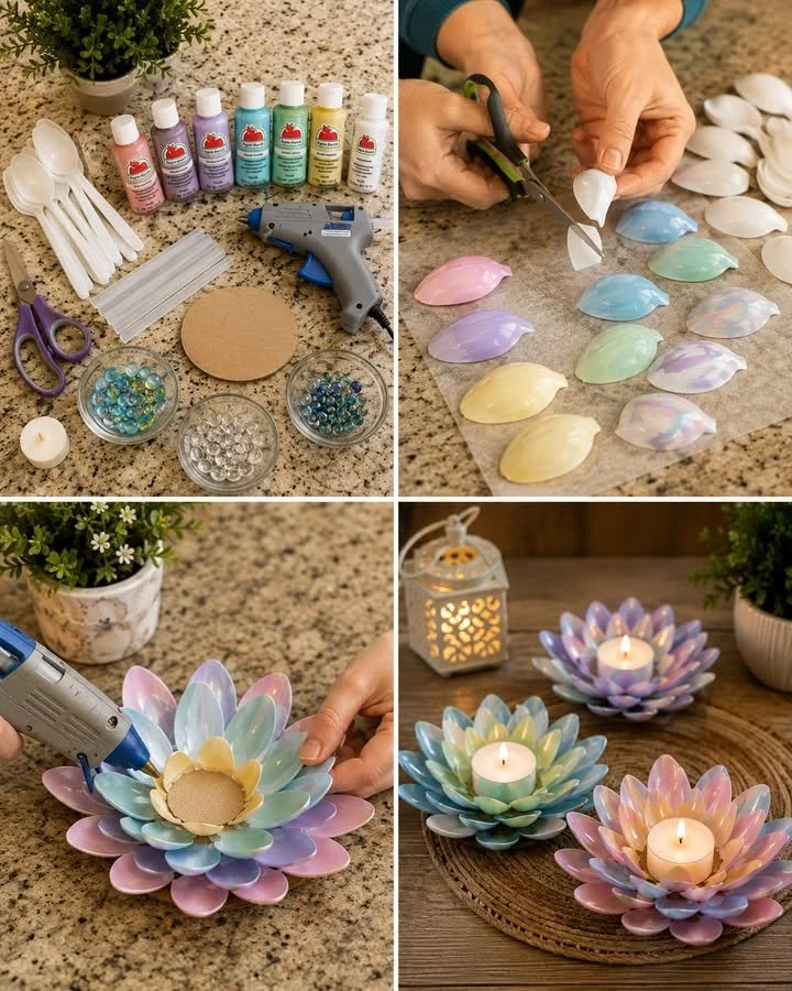 Kunststofflöffelblume